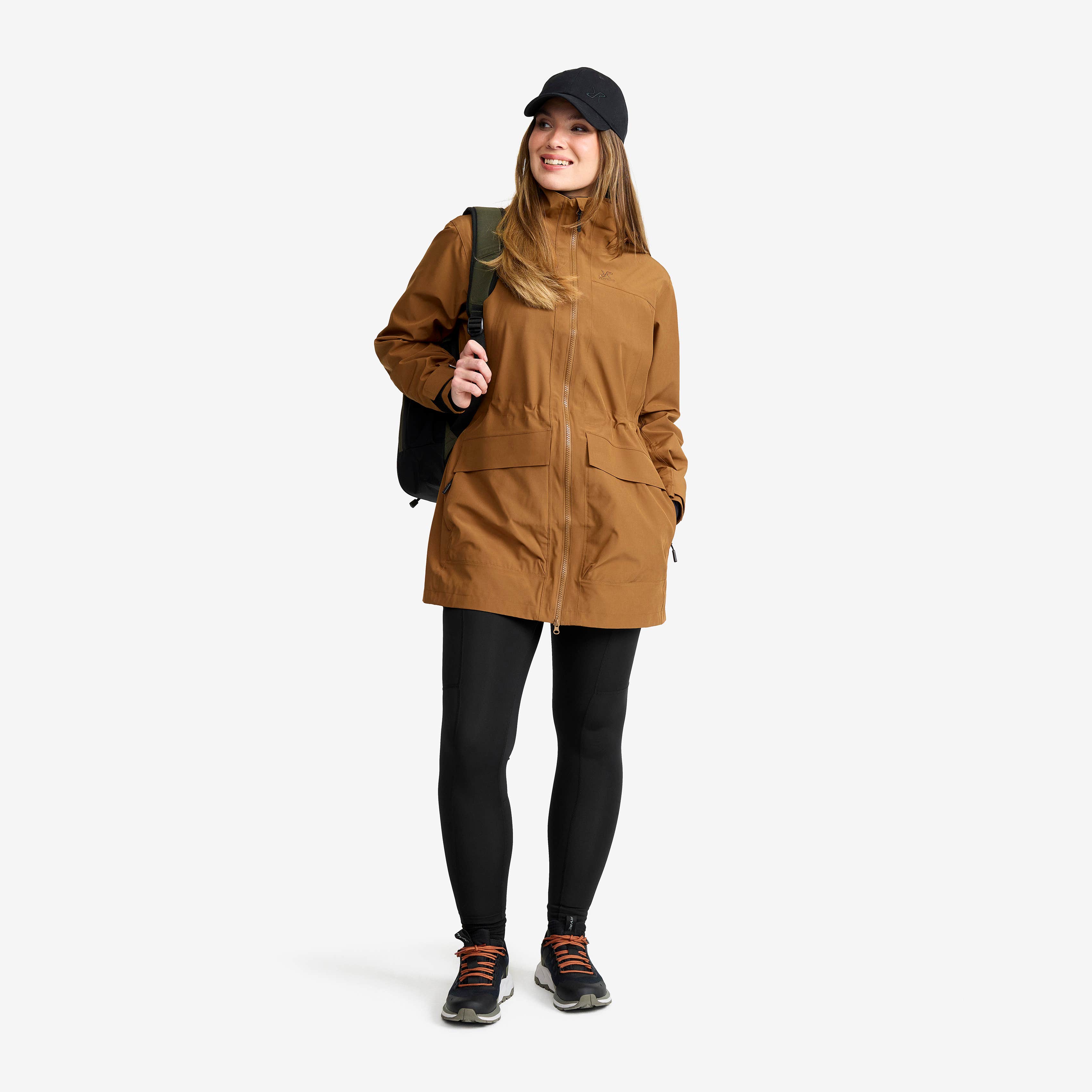 Nevis 2L Parka Dame Rubber
