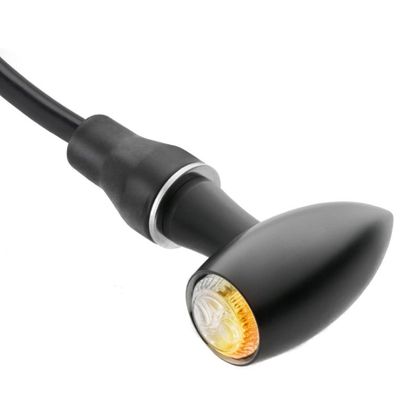 Clignotant Rizoma Club L LED (clignotant et feu de position avant) (L'unité) Universel - Noir