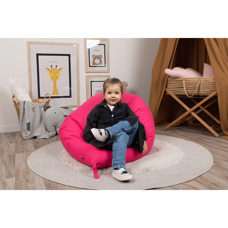 knorr toys®Sitzsack Jugend - pink, groß (75x100 cm)