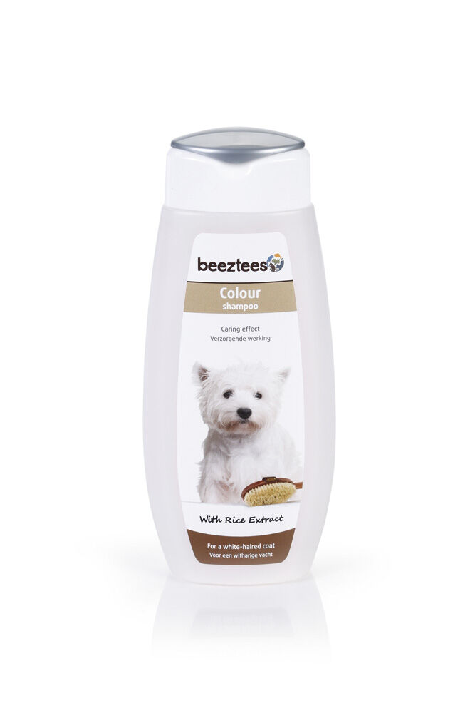 Beeztees Colour - Voor Wit Haar - Shampoo - 300 Milliliter - Wit