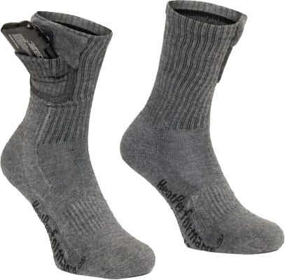 THIN Heizsocken  grau  M=39-41