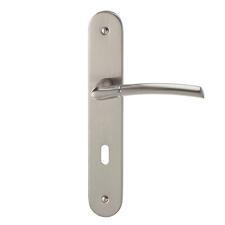 Lot de 3 poignées de porte serrure 195 Colours Hirel chrome
