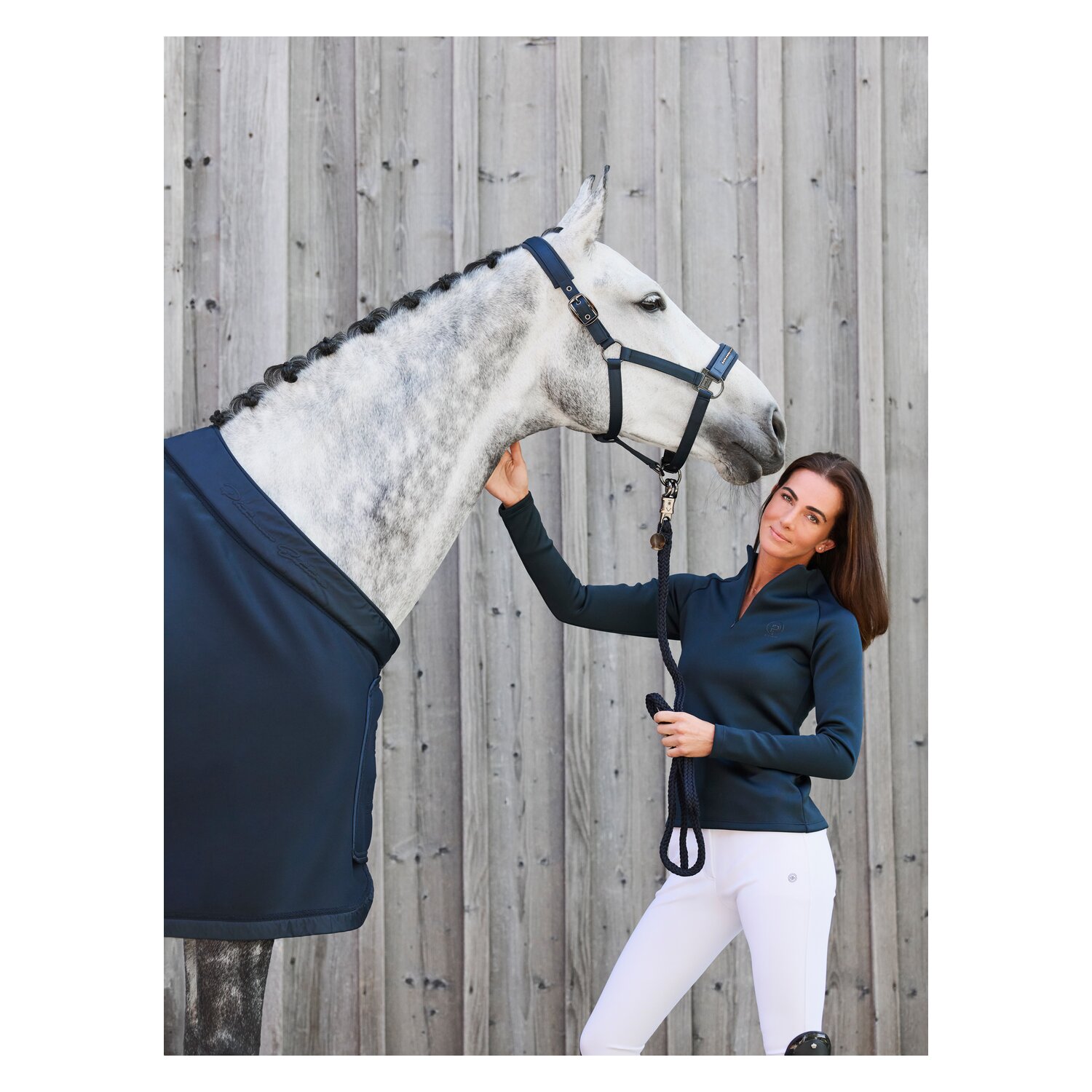 ESKADRON Platinum Abschwitzdecke Jersey Air - atlantic blue