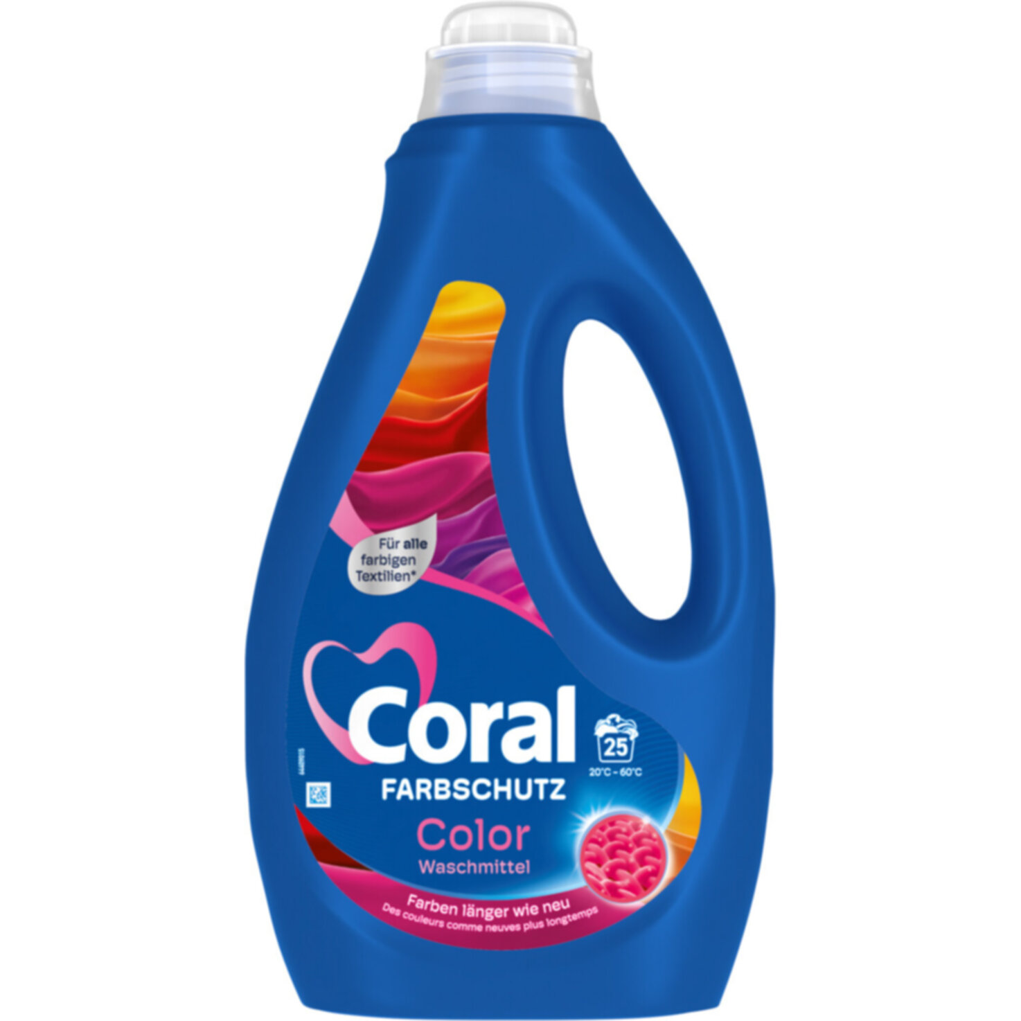 Coral Flüssig-Waschmittel Optimal Color 25 Waschgänge