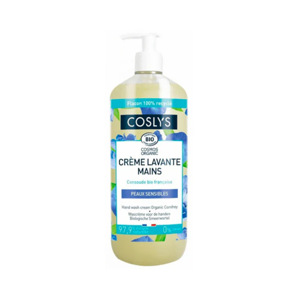 Coslys Crème Lavante Mains au Consoude - Éco Recharge Crème Lavante Mains au Consoude - 1L 1L