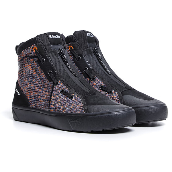 TCX - Baskets Ikasu Air Noir / Orange / Bleu