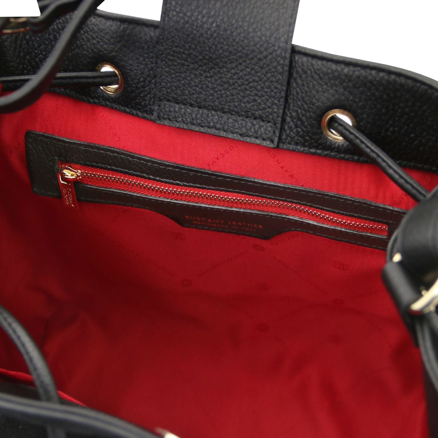 TL142476 – Minerva – leren bucket bag