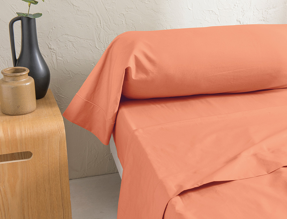 Taie de traversin-Percale