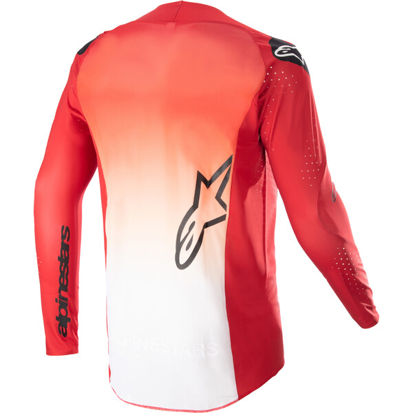 Alpinestars - Maillot Supertech Risen Rouge / Blanc