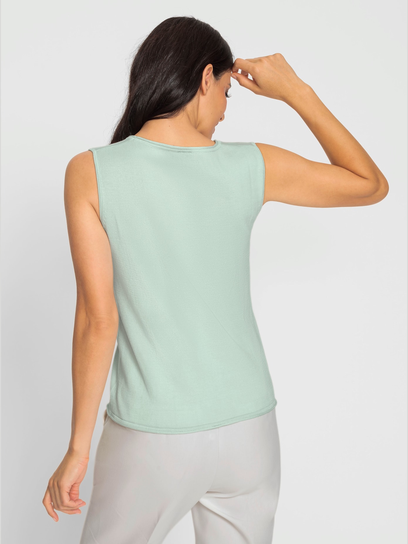 Débardeur en tricot 30% soie