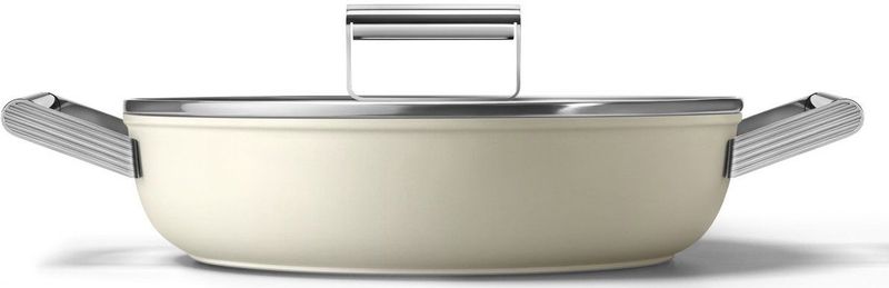 Smeg - 50's Style - Diepe Pan - Crème - 28 cm