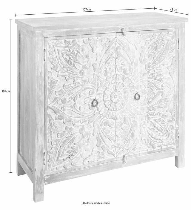 Home affaire Kommode Breite 107 cm