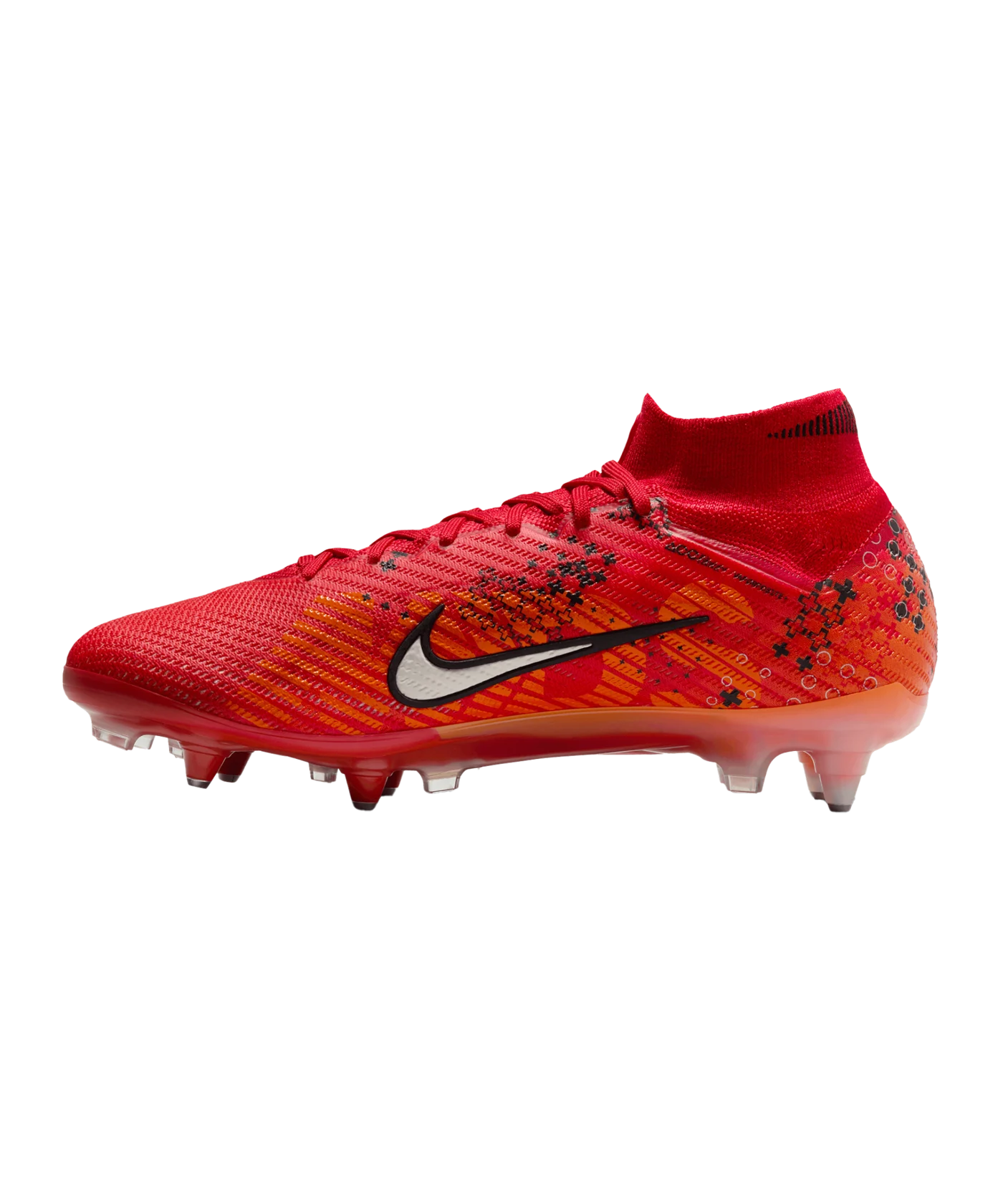 Nike Air Zoom Mercurial Superfly IX Elite SG-Pro AC Dream Speed 7 Rot Weiss Orange F600
