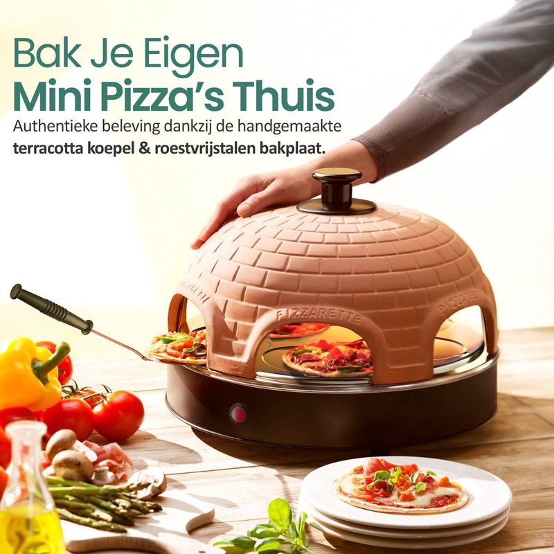 Emerio PO-115984 Pizzarette - 6 Personen