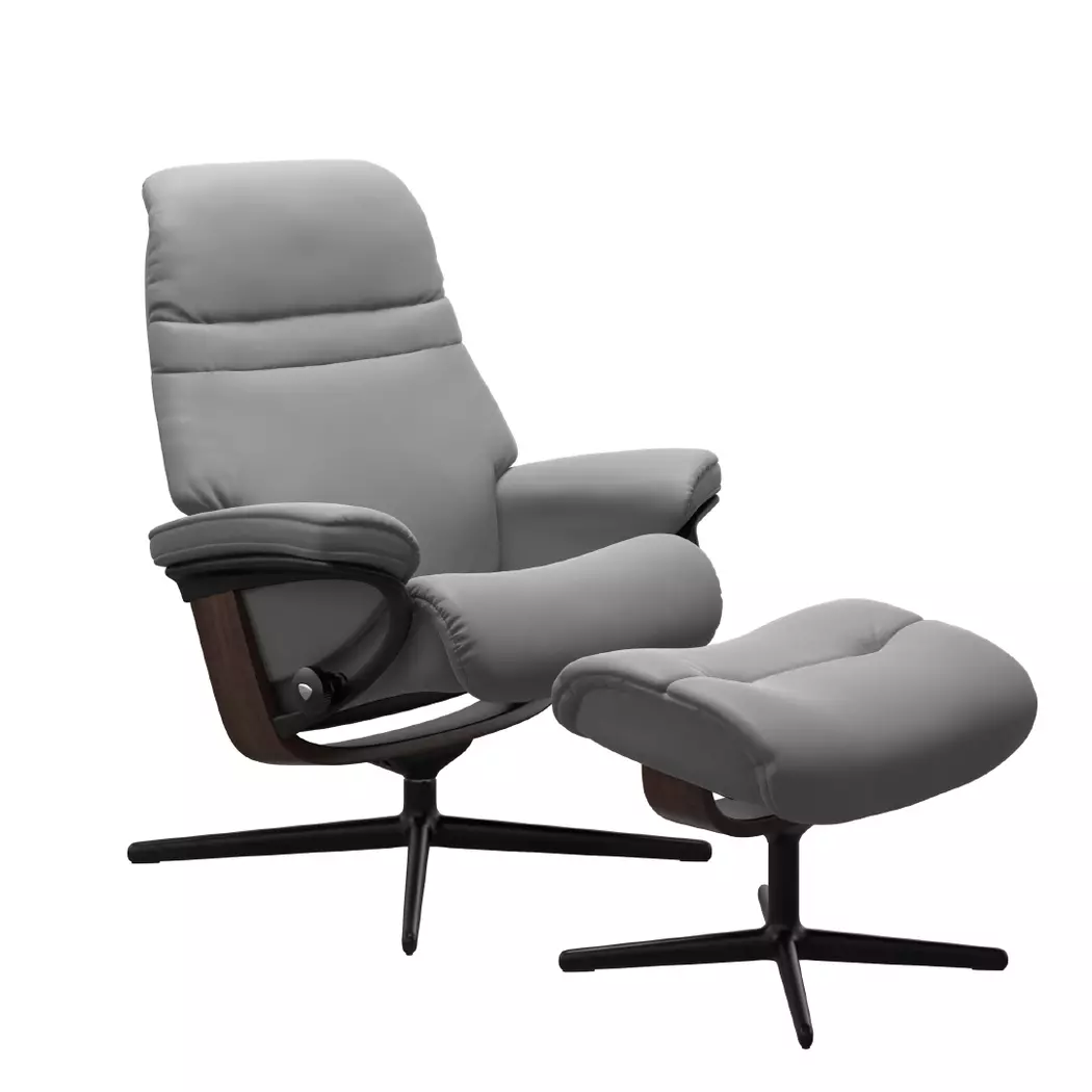Sessel mit Hocker Sunrise Cross