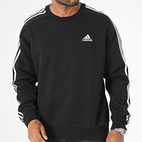 Sweat Crewneck 3 Stripes HZ6234 Noir
