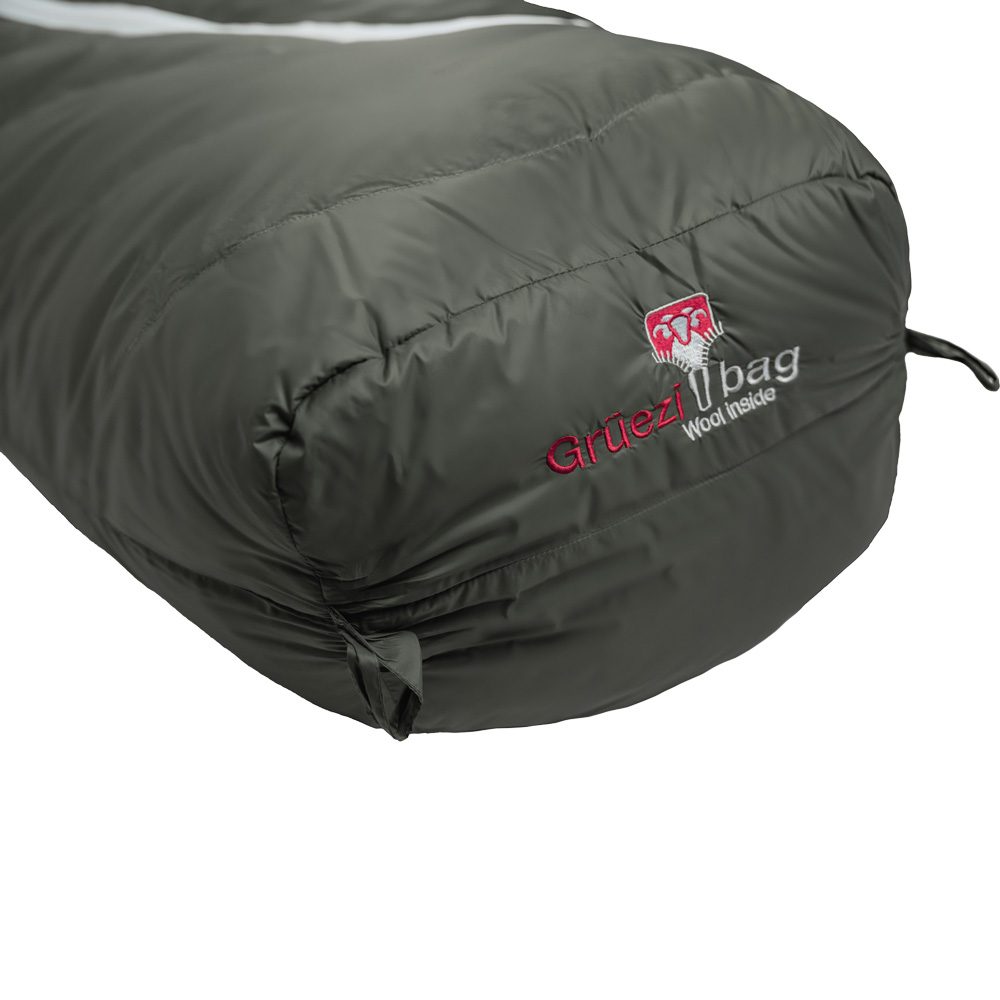 Grüezi Bag Biopod DownWool Summer 185 Schlafsack deep forest