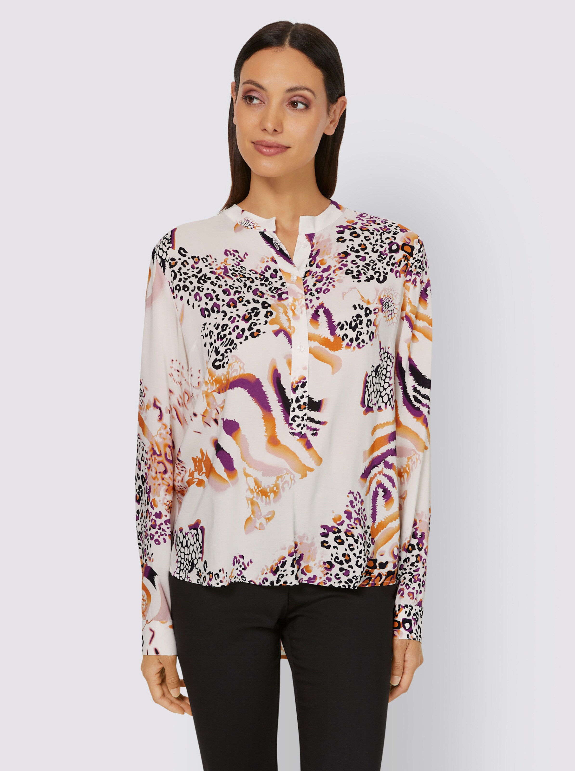 Druckbluse