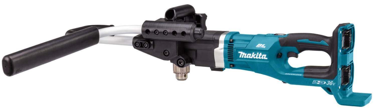 Makita DDG460T2X7 2x18V Li-Ion accu grondboor set (2x 5,0Ah) incl. adapters - 150mm - koolborstelloos