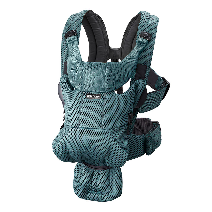 Porte-bébé Move en Mesh 3D - Vert sauge