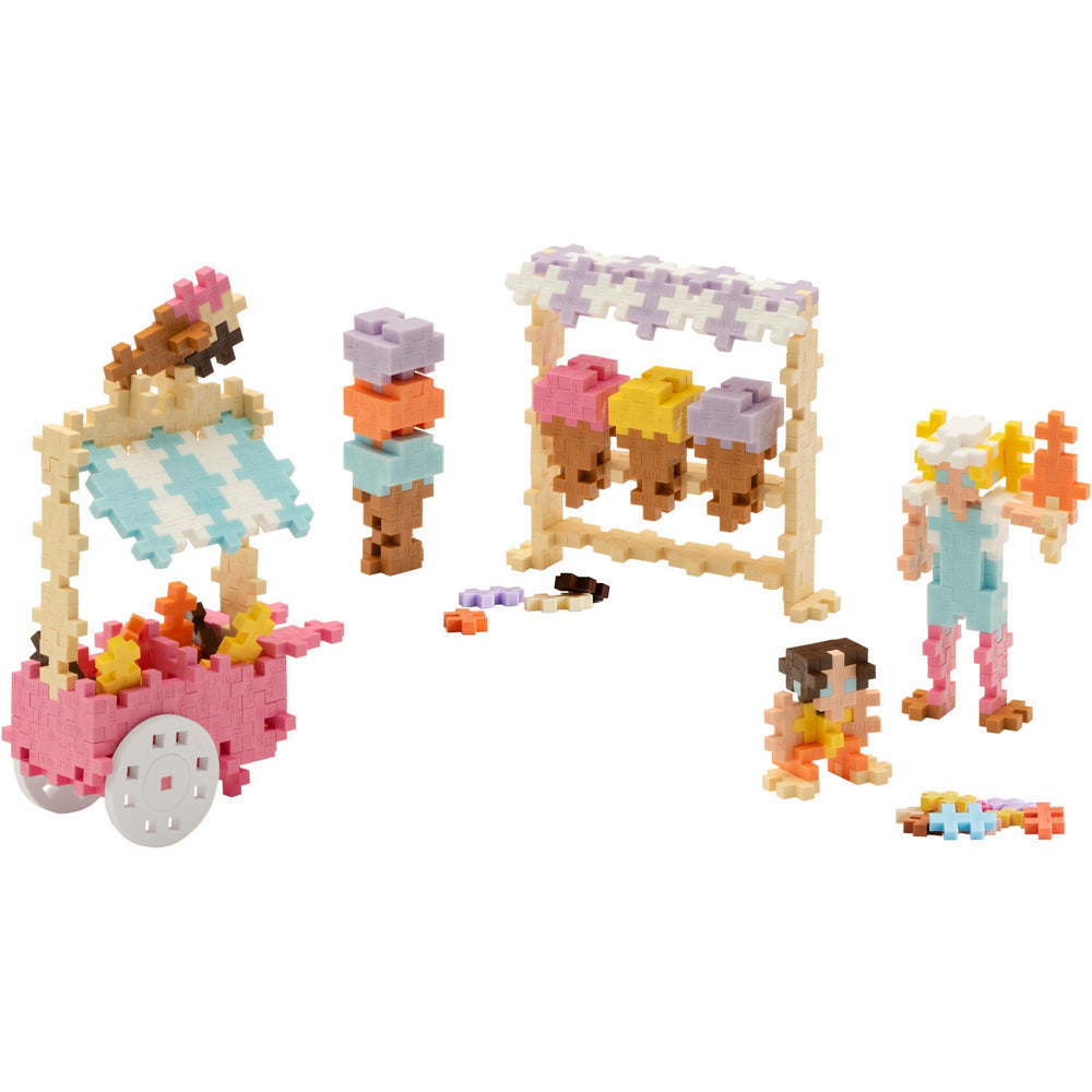 Køb Plus-Plus Learn To Build Ice Cream Shop