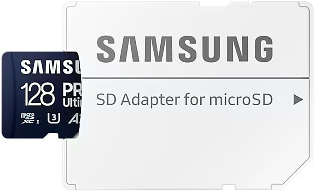 Samsung Speicherkarte »Pro Ultimate« (128 GB Video Speed Class 30 (V30)/UHS Speed Class 3 (U3) 200 MB/s Lesegeschwindigkeit)