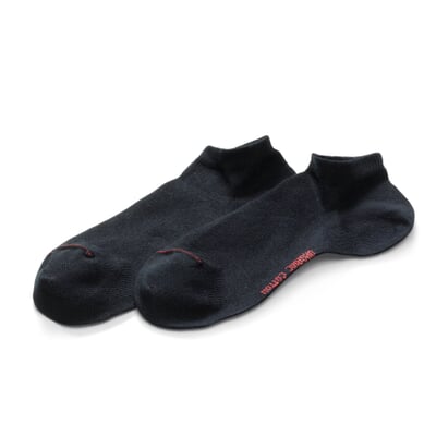 Unisex Sneaker-Socke, Schwarz