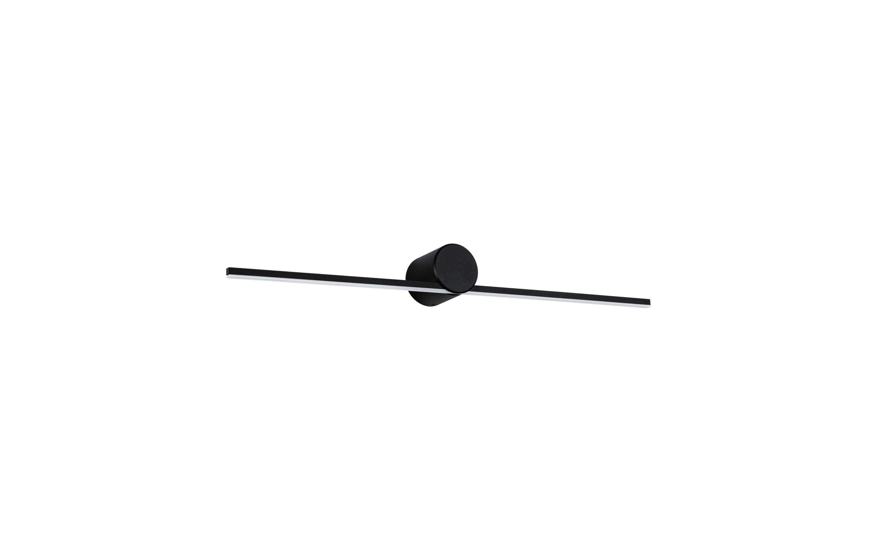 Spiegelleuchte LED Sava 5W SchwarzSpiegelrohrleuchte mit Schutzart IP44