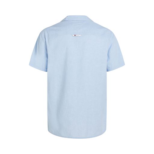Tommy Jeans Camp Skjorte, Moderate Blue, XL