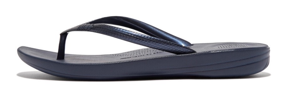 Fitflop Zehentrenner »IQUSHION«  , Keilabsatz, Sommerschuh, Schlappen in schmaler Form