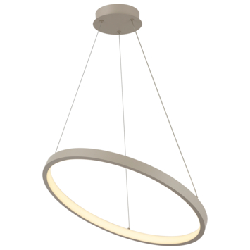 KARWEI hanglamp June 3-step dim beige 25W Ø57,5cm