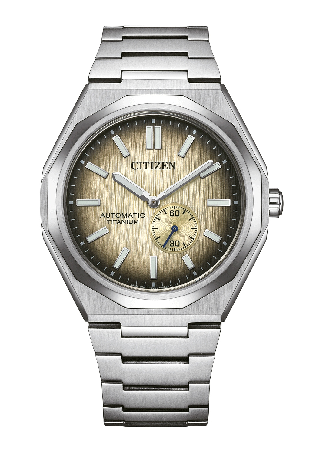 Citizen Super Titanium Kleine Sekunde Automatik Beige