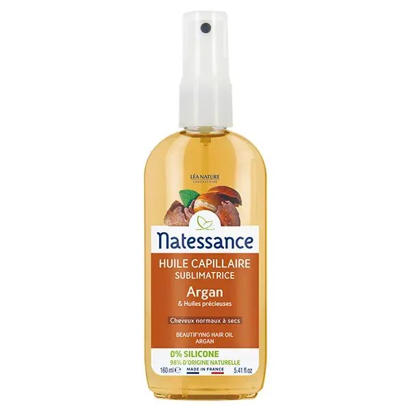 Óleo de Beleza Capilar com Argan Natessance 160ml
