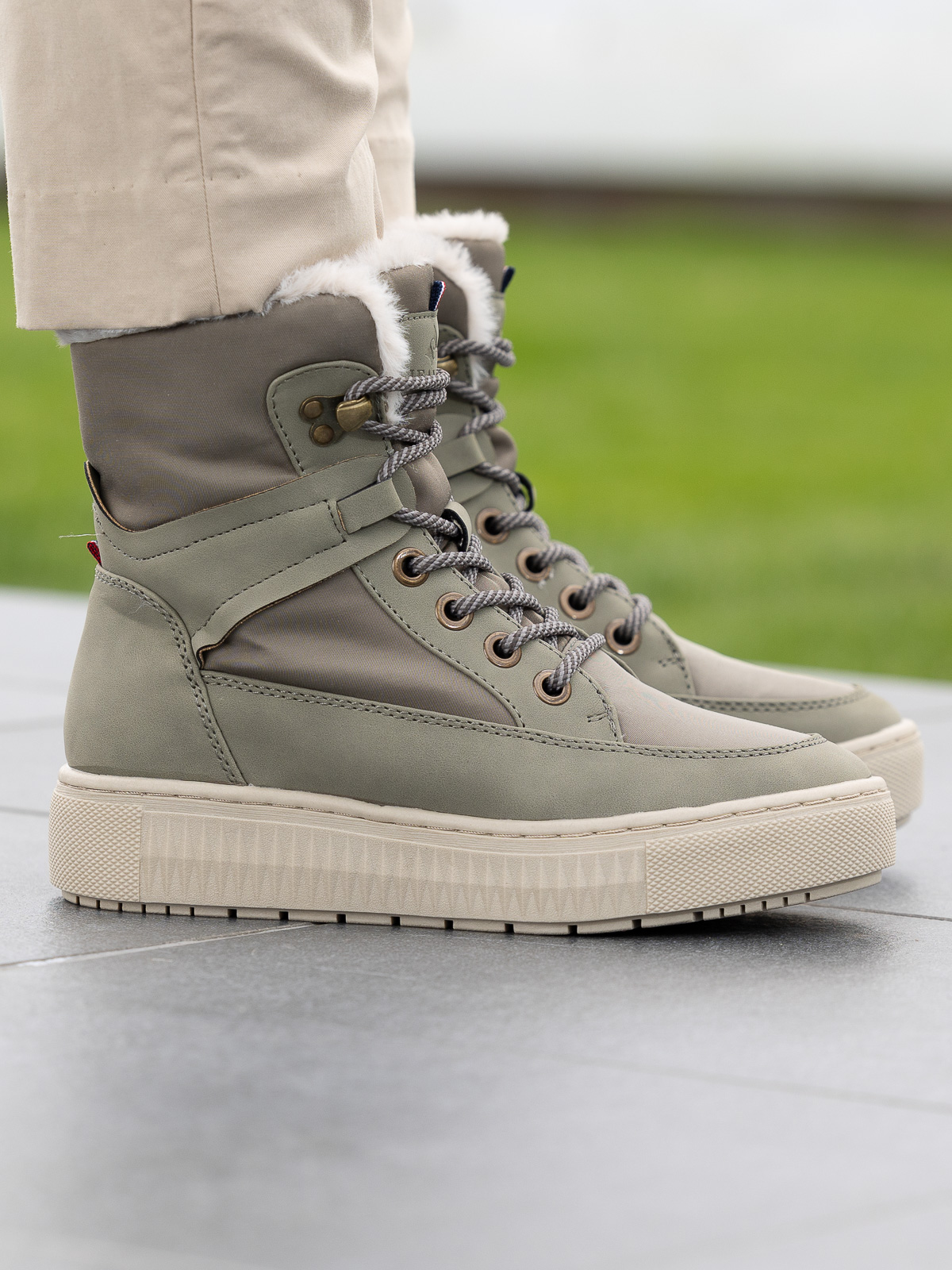 Jean Paul - Grenoble Waterproof Green - Trapes Sko