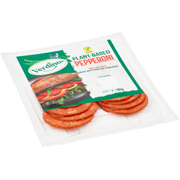 Verdino Plant-Based Pepperoni 80 g