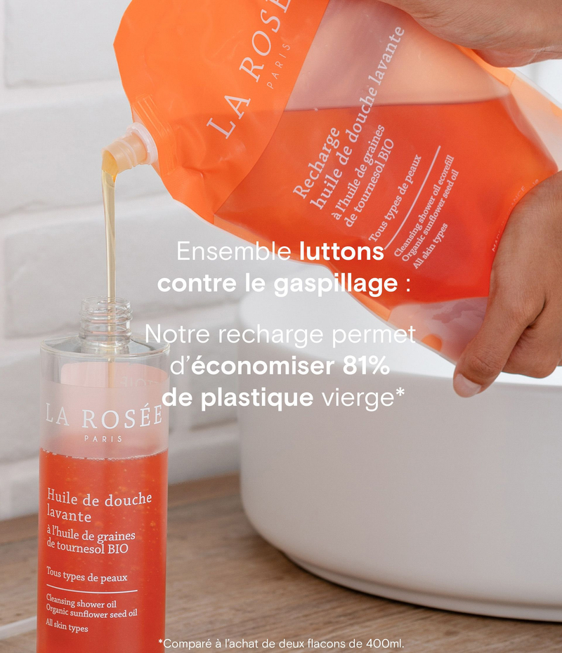 Recharge Huile de douche lavante