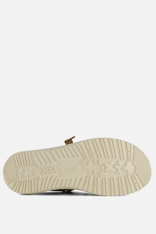 HEYDUDE Wally Sport Instappers bruin Canvas