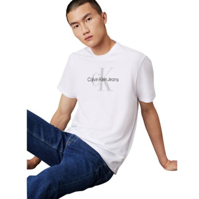 Tee-shirt à manches courtes homme Hero Monogram 30S CALVIN KLEIN