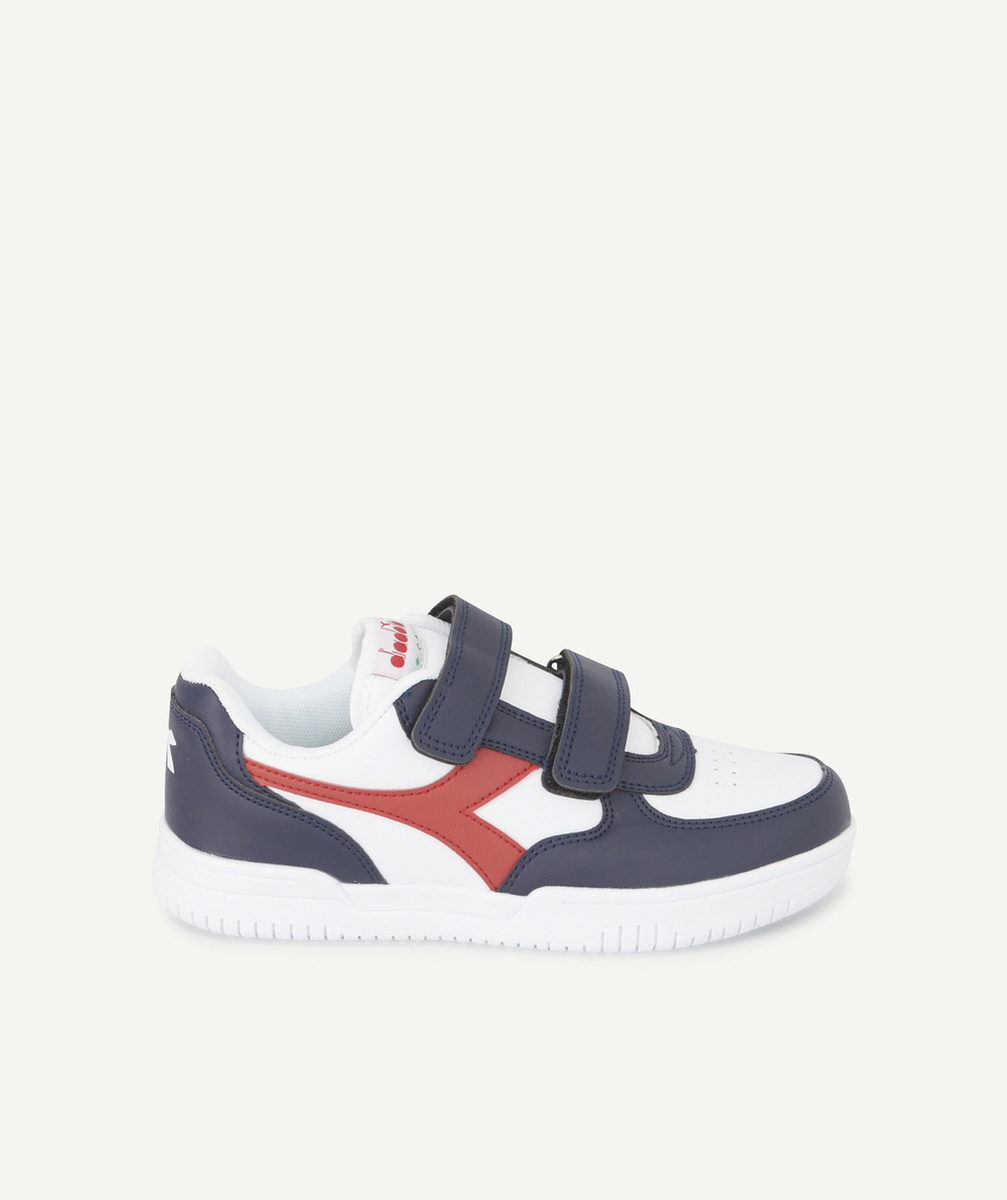 DIADORABASKETS BASSES RAPTOR LOW PS BLEU ET ROUGE