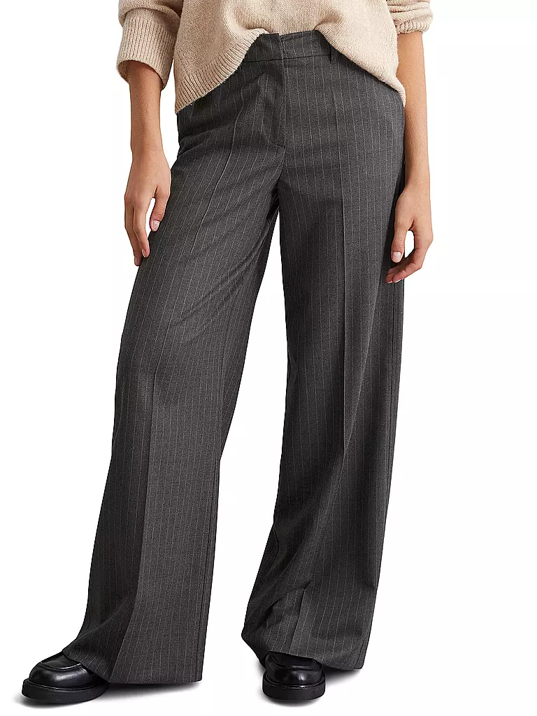 MARC O'POLO Marlenehose  grau