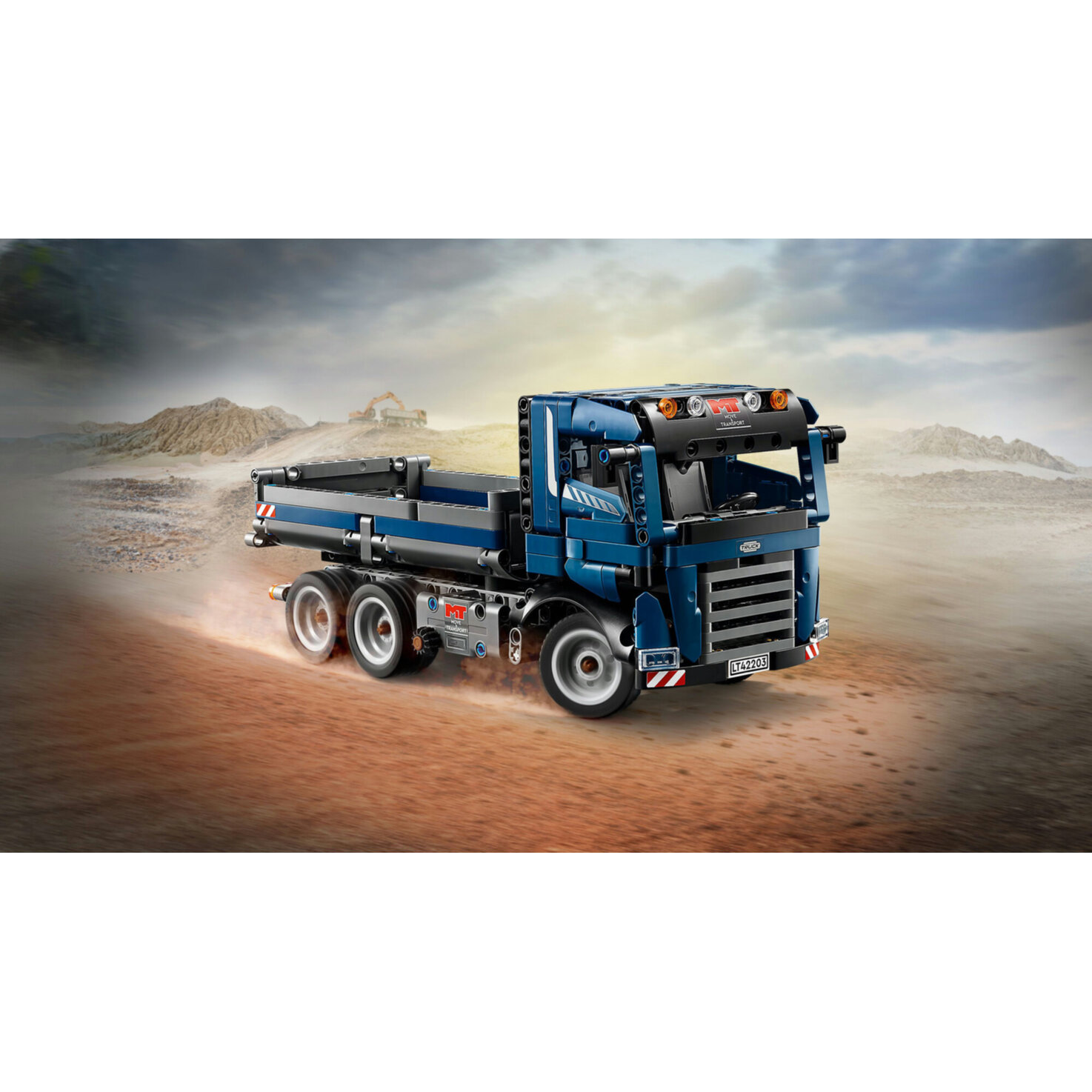 LEGO® Technic Kipplaster 42203 - Bauspielzeug für Kinder 9+ Jahren