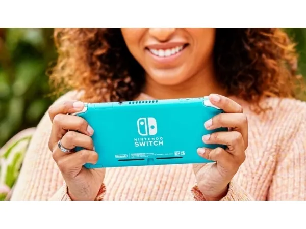 Nintendo Switch Lite - Håndholdt spillekontrolenhed - turkis