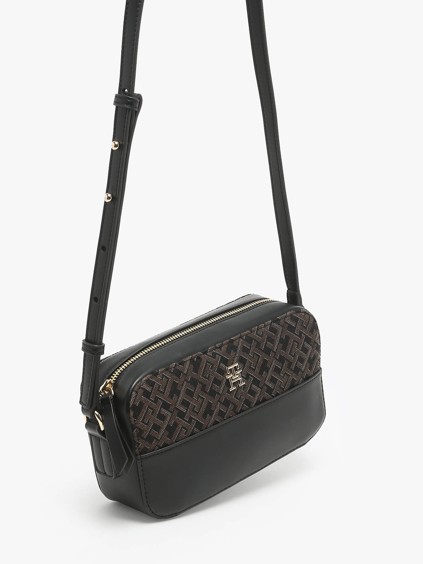 Sac bandoulire Th jacquard polyester TOMMY HILFIGER