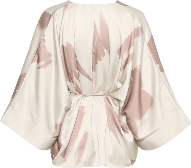 Karen by Simonsen KBPalmer Blouse Silver cloud - palmer