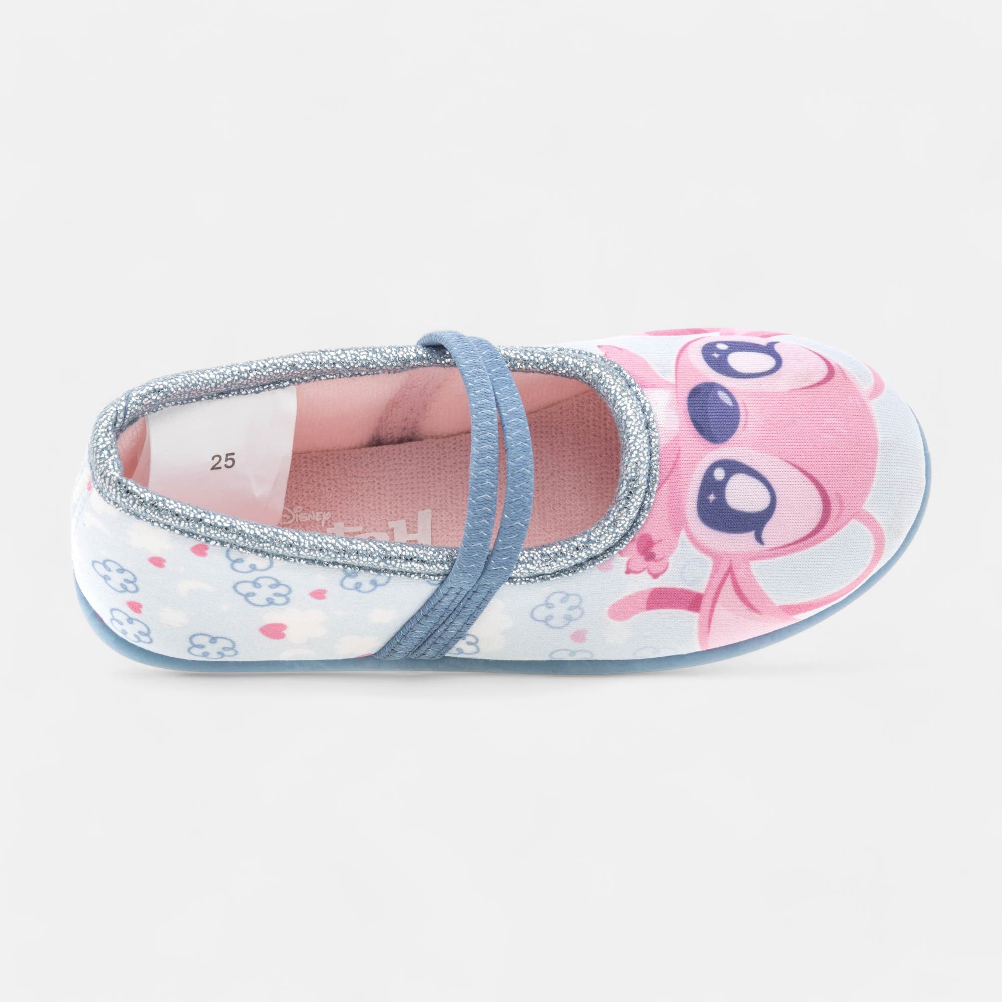 Chaussons ballerines Fille bleu