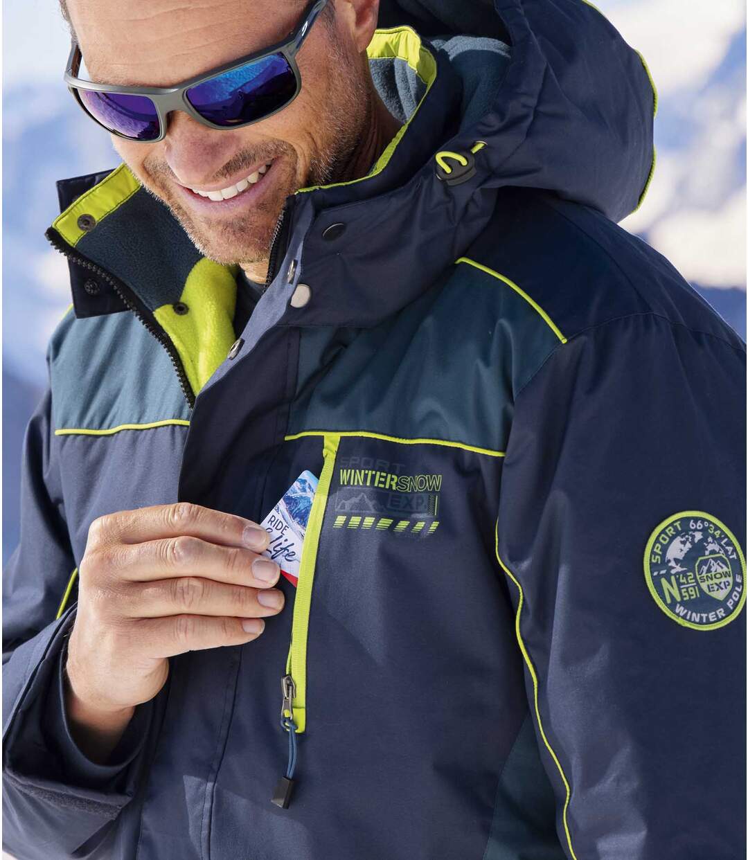Parka Ski à Capuche Sport Winter
