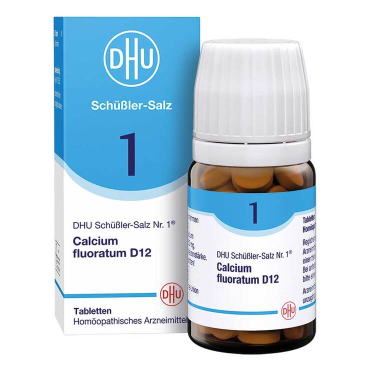 DHU Schüßler-Salz Nr. 1 Calcium fluoratum D12 Tabletten, 80 St