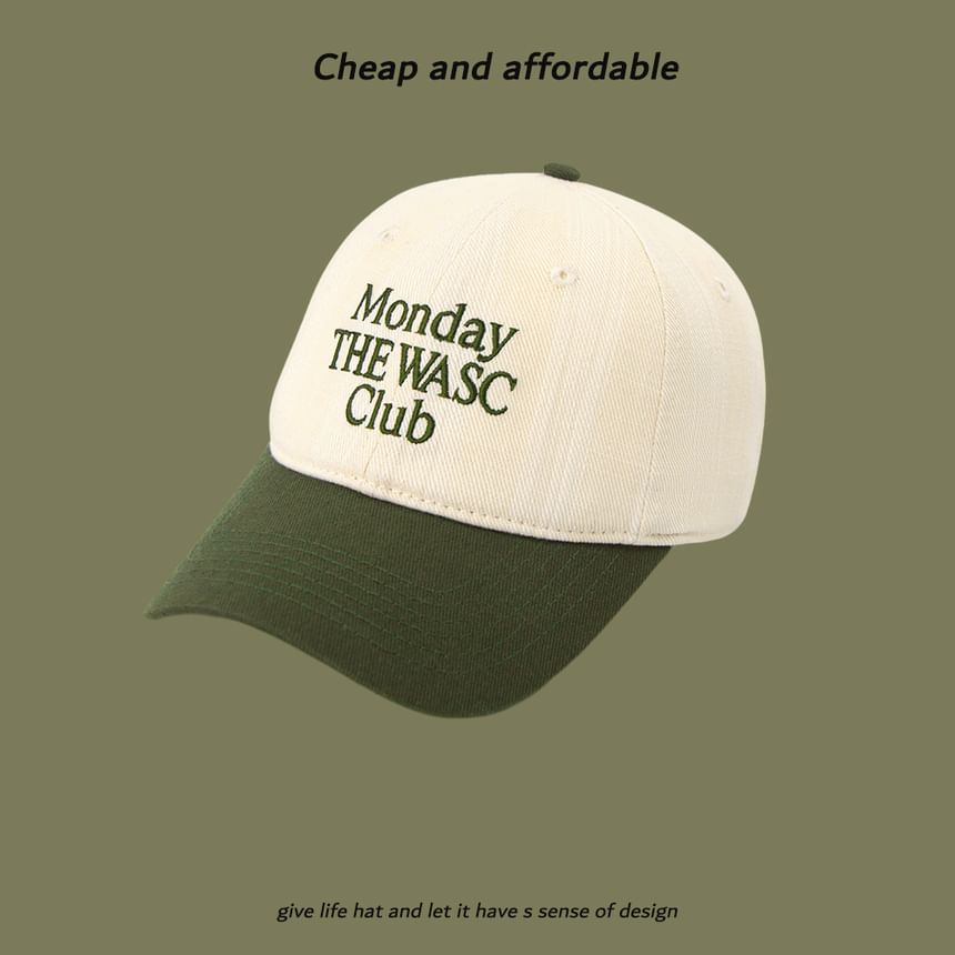 Alpha Kiss - Baseballpet met geborduurde letters