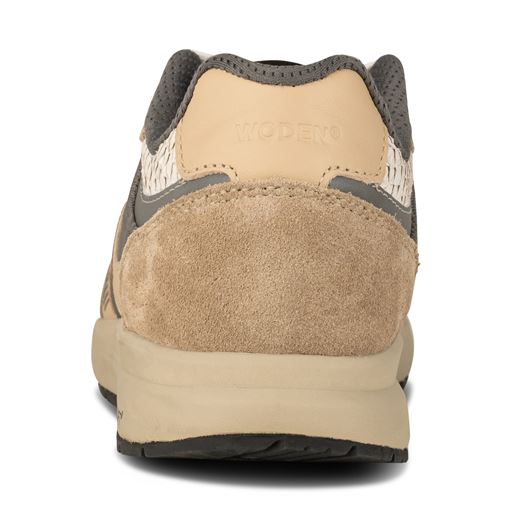 Woden Rigmor Reflective Sneakers, Silver Mink, 40