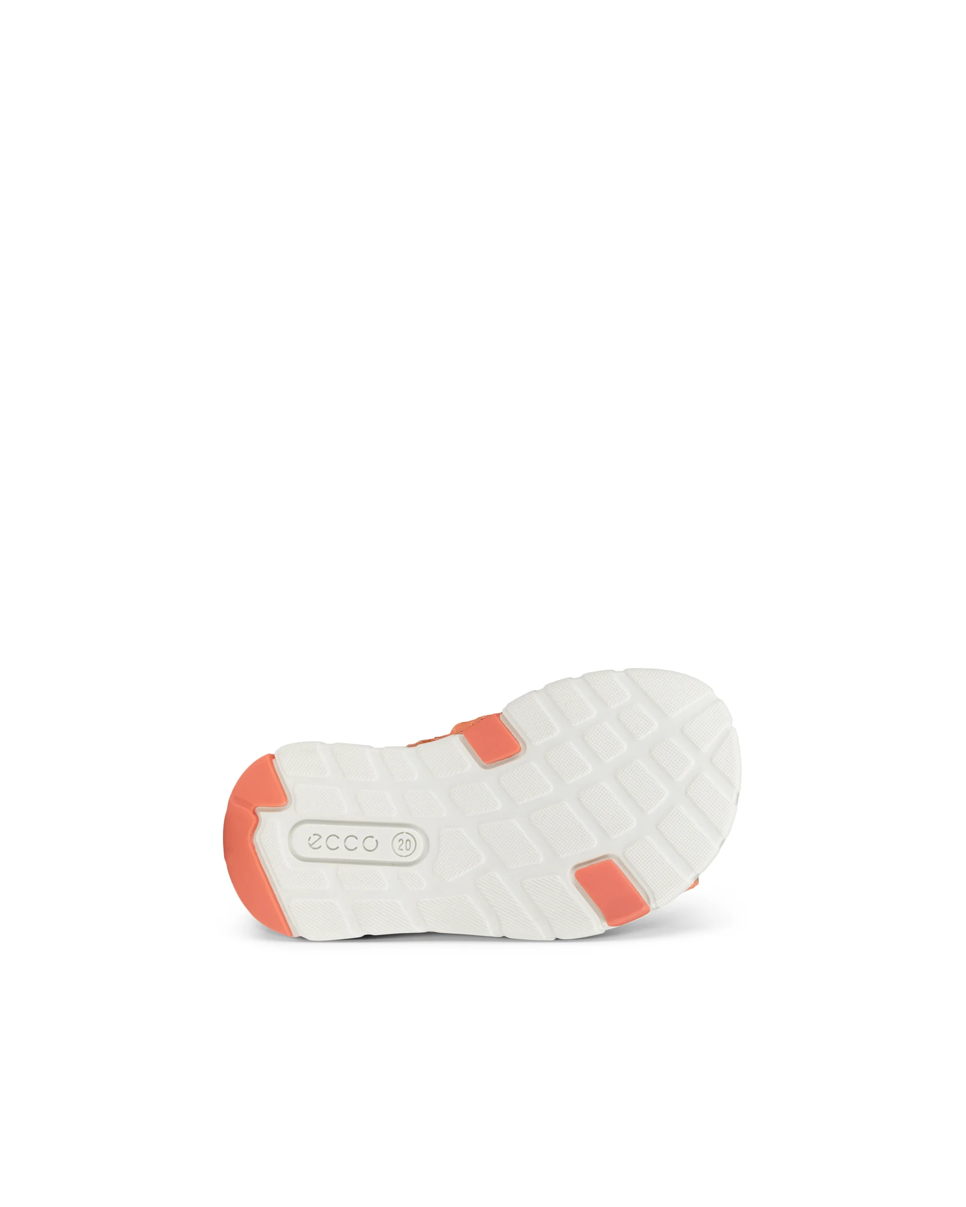ECCO MINI STRIDE SANDAL Kinder Fischersandale aus Leder Orange